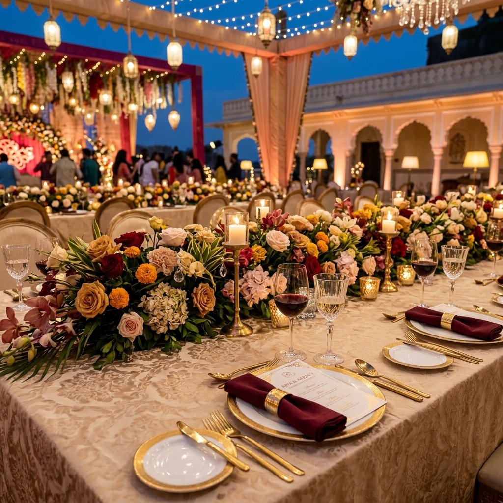 Sukhdev Grand Tablescape