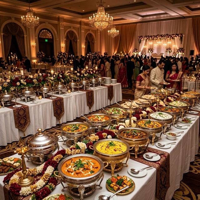 Lavish Catering Setup